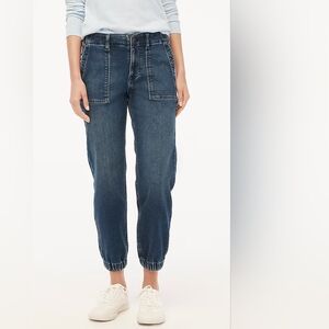Utility Jogger Blue Jeans by J Crew